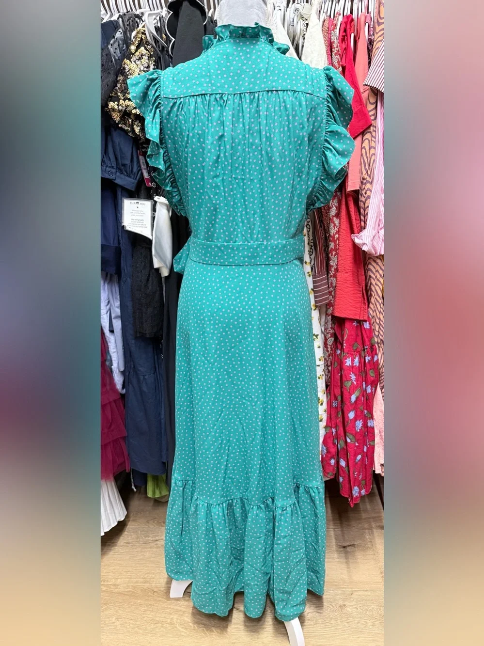 NWOT Kate spade pool side dot ruffle wrap dress
